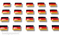 Pegatinas con banderas "Alemania"