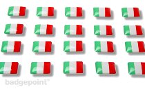 Flag stickers "Italy"