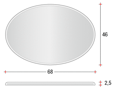 technische Zeichnung von aluline-plus&reg; 43 "logo-print"