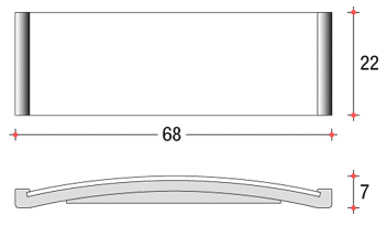 technische Zeichnung von polar&reg; 20 "classic"