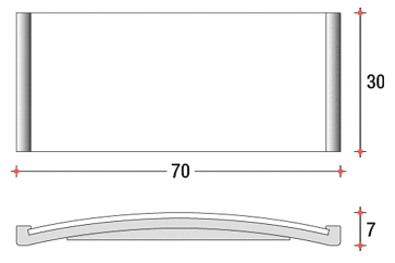 technical drawing of polar® 30 "classic"