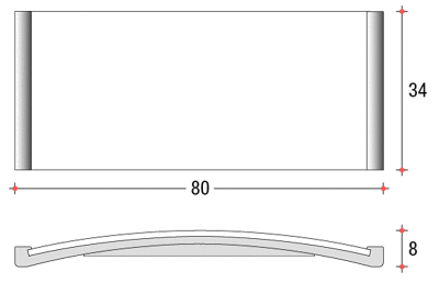 technische Zeichnung von polar&reg; 35 "quick-print"