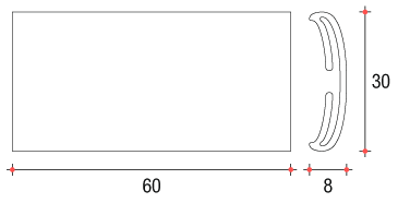 technische Zeichnung von profil 30 "compact"